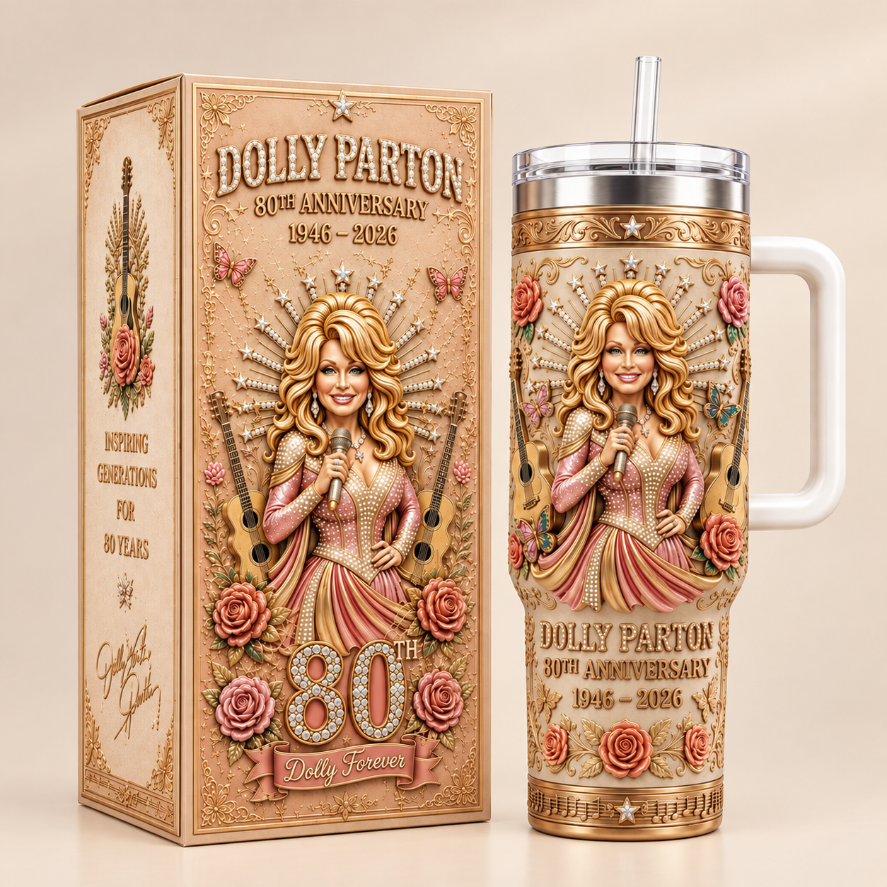Dolly Parton Stanley Cup