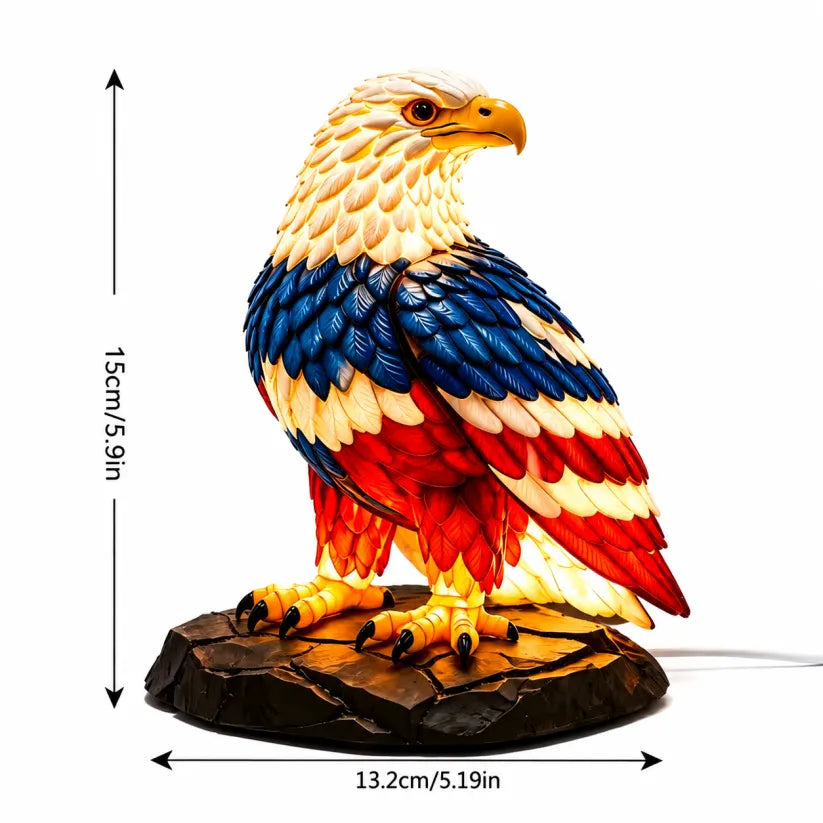 š„ Limited Edition š - U.S. 250th Eagle Stained Glass Wall Lamp